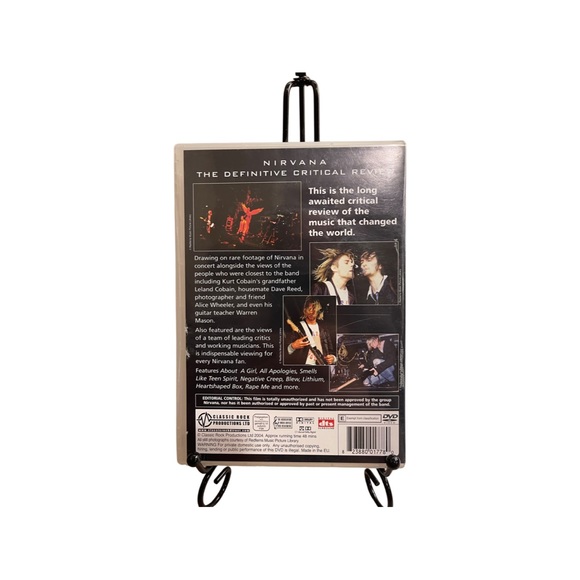 Inside Nirvana DVD: Unauthorized Biography with Live Performances: Kurt Cobain - Picture 2 of 3